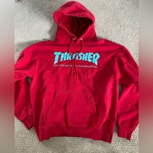 Red Thrasher Hoodie